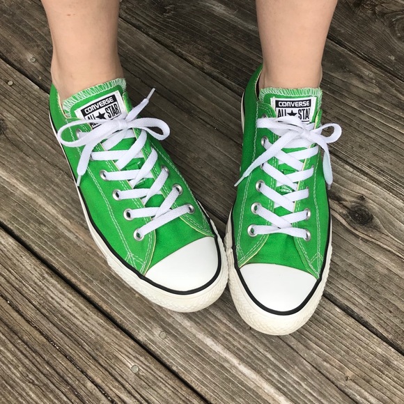 converse all star jungle green